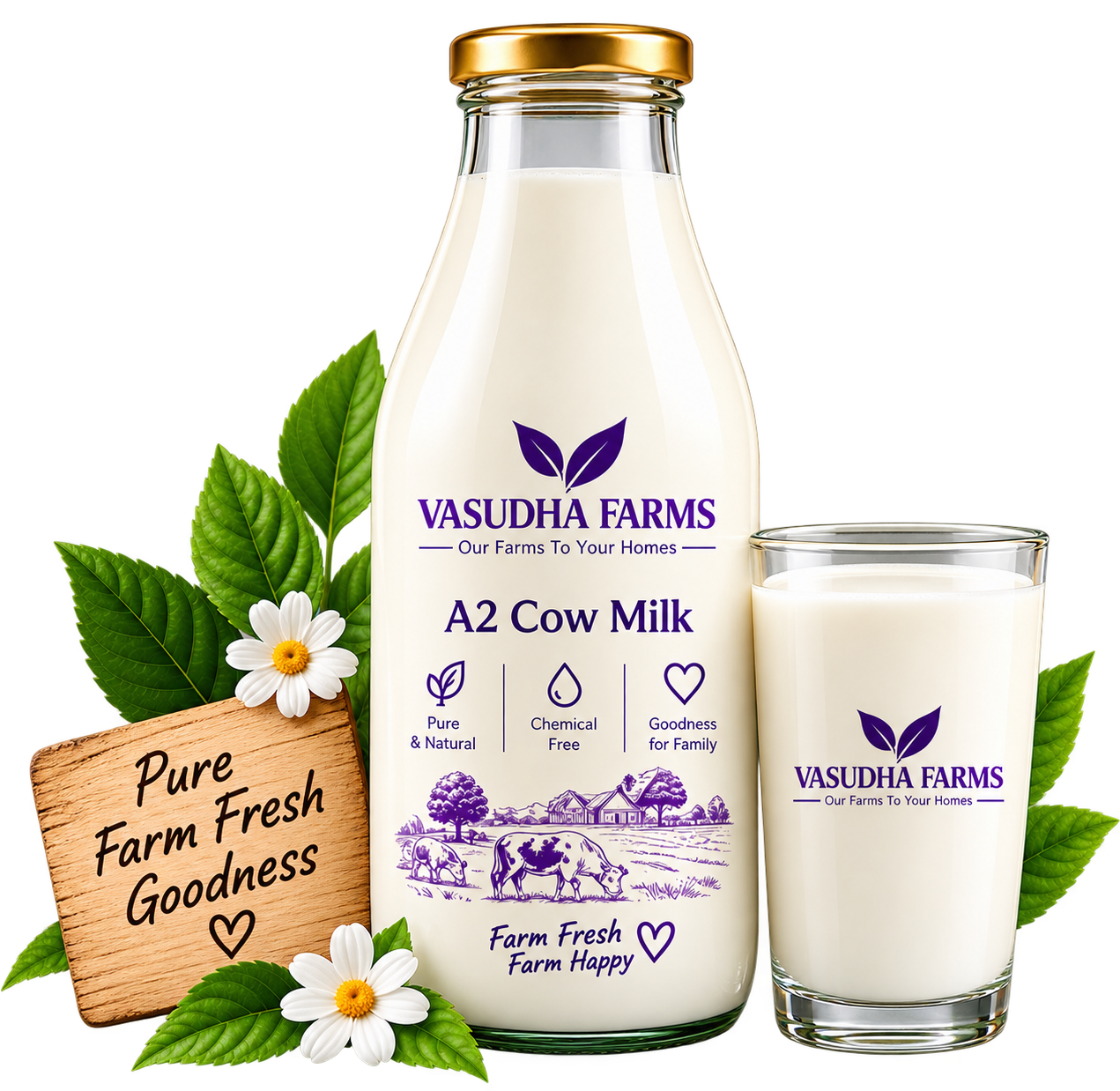 Vasudha Farms A2 Milk