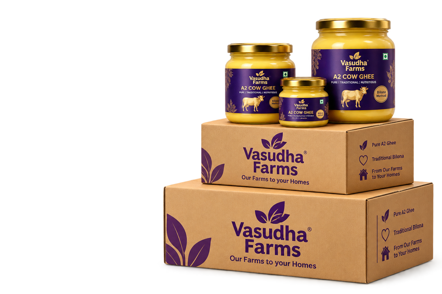 Vasudha Farms Ghee Delivery